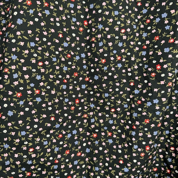 Levi's Lena Ruffled Cotton Crewneck Floral Blouse Size XL NWT - Picture 6 of 12